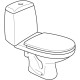 S7921800UA SOLO Унітаз-компакт підлоговий г/в, сидіння з кришкою Duroplast Soft close, н/п, білий (1 сорт)