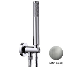 C12001C00094004 ZEN  Душовий набір, душовий комплект зі шлангом 1500мм, BRUSHED Nickel (1 сорт)