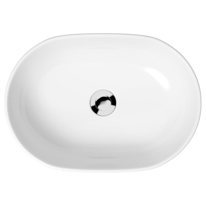 K116-049 MODUO Раковина на стільницю овальна 50см, білий (картон) (1 сорт)
