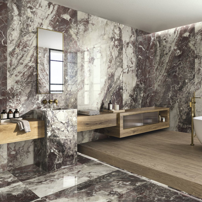 BRECCIA VIOLA POL RECT 60X120 (1 сорт)