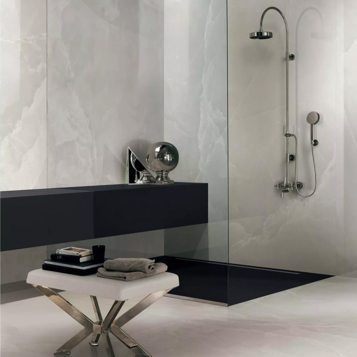 779257 ECCENTRIC LUXE CLOUDY WHITE GLO 60x120RT (1 сорт)