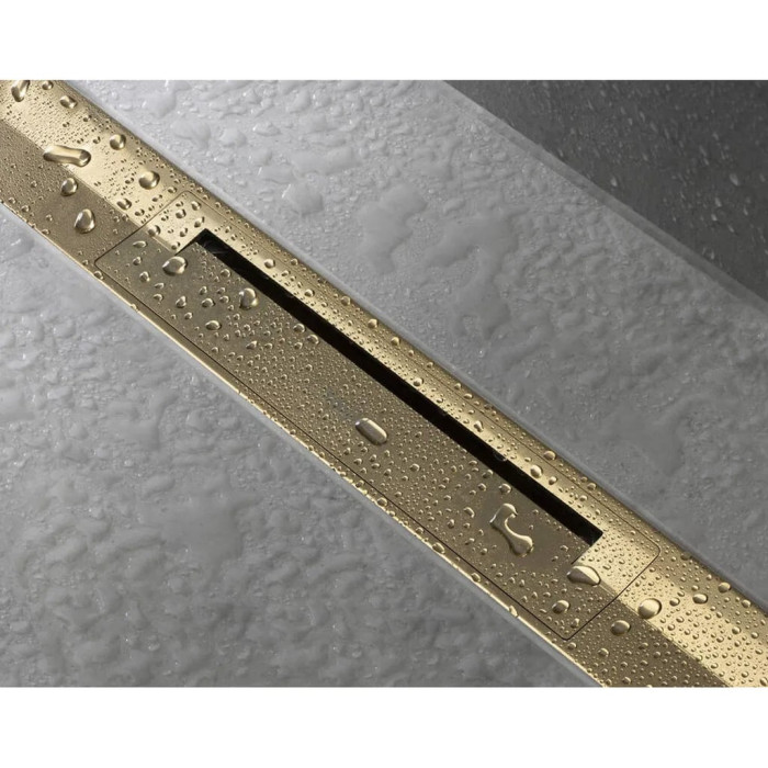 56046140 Зовнішня частина каналу 1000 (із можливістю укорочення), brushed bronze (1 сорт)