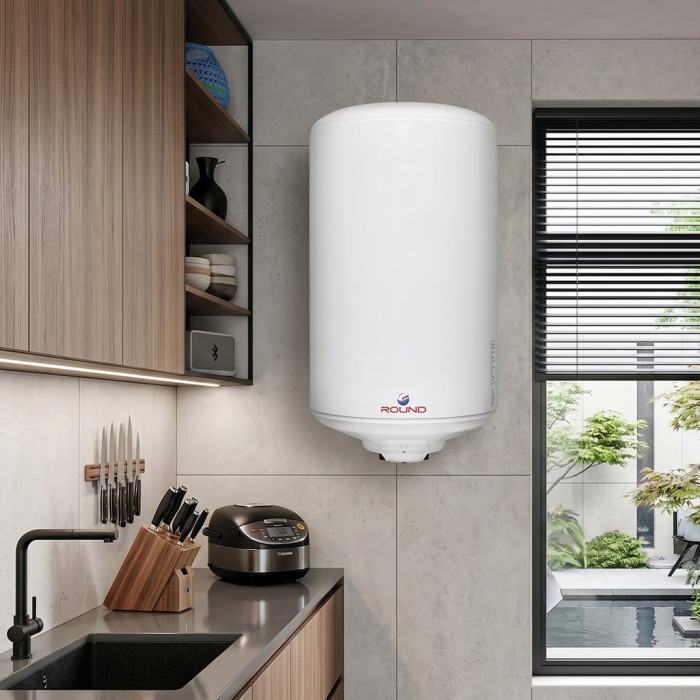 951276 Водонагрівач побутовий електричний Round Eco VMR 80 (1200W) NEW (1 сорт)