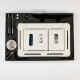 E10006 Hidden Flash Button Whisper M2  CWGS(Geberit Sigma type2) (1 сорт)