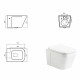 3020120 DEVIT PL UP Підвісний безобідковий унітаз+кришка quick-fix, soft-close (1 сорт)