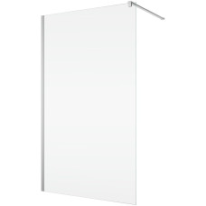 STR4PA61005007  WALK-IN EASY Душова фіксована перегородка 1000*2000, скло 6 мм,  прозоре, профіль хром (1 сорт)