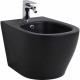 TEB004 17; 00 TEN Біде підвісне, чорний матовий (1 сорт)