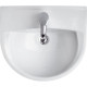 K08-261 PRESIDENT Раковина 55 ONE HOLE з отвором для змішувача (картон) (1 сорт)