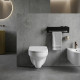 3810825 Simple Підвісний безобідковий унітаз з кришкою soft-close, Vortex Flush, білий глянець (1 сорт)