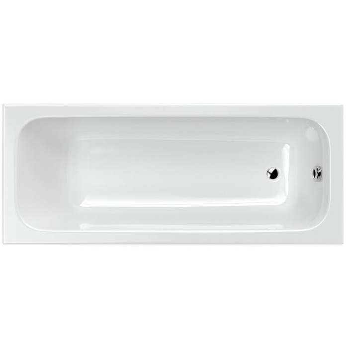 WA1-50-180x075S Ванна акрилова MIA 180x75 + ніжки + сифон R135L (1 сорт)