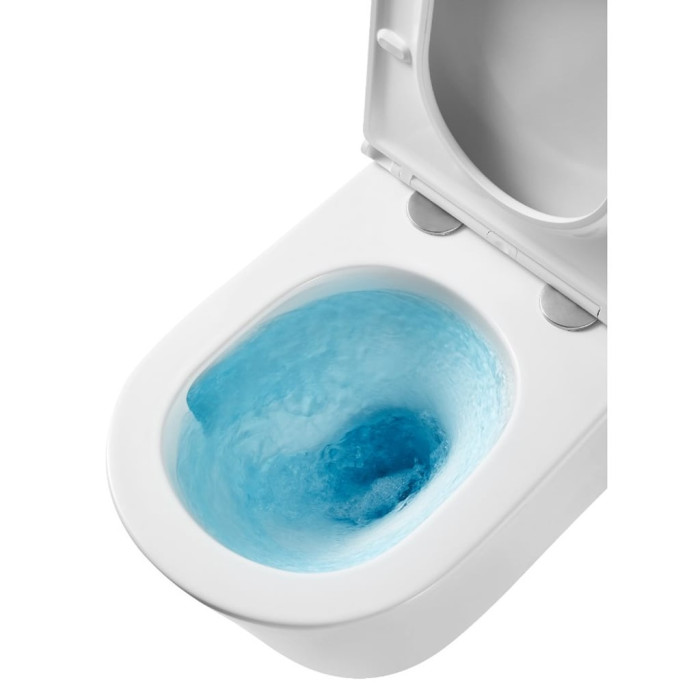 DCA0530111W Calma Унітаз підвісний 515x355x365mm з кришкою soft-close, Vortex Flush, білий глянець (1 сорт)