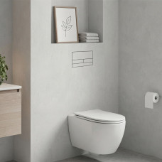 E10053 Кноппка M2 PRO для Tece, Vitra,Cersanit, Jomotech, Delta з розсхідниками (1 сорт)