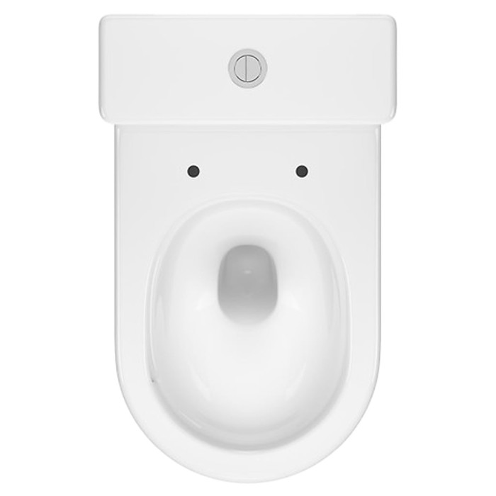 K3030-001 Компакт 931 Remo Pro Oval Tornado 011 сидіння SLIM Duroplast із Softclose і ф-ією швидкого зняття, колір білий глянець (1 сорт)