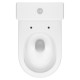 K3030-001 Компакт 931 Remo Pro Oval Tornado 011 сидіння SLIM Duroplast із Softclose і ф-ією швидкого зняття, колір білий глянець (1 сорт)