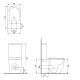 K3030-001 Компакт 931 Remo Pro Oval Tornado 011 сидіння SLIM Duroplast із Softclose і ф-ією швидкого зняття, колір білий глянець (1 сорт)