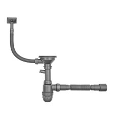 Сифон для кухонної мийки Kroner KRP Siphon - 011 3 1/2"х50/40 мм