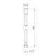 Шланг для душу Kroner KRM - C607 Anti-Twist 160 см