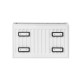Радіатор сталевий Kroner 300х500 мм 22 тип з боковим підключенням