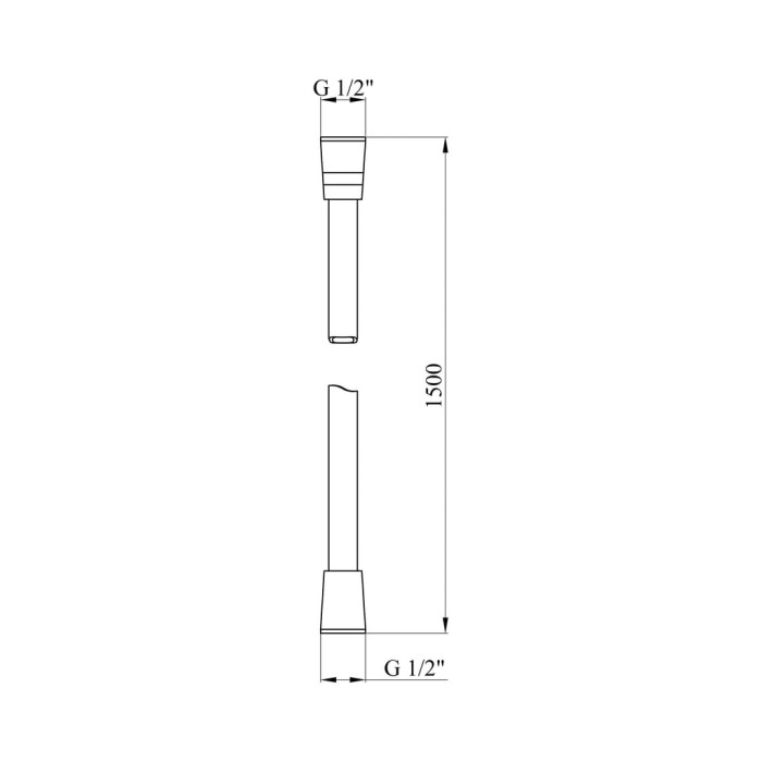 Шланг для душу Kroner Element 2860912923Z-5301