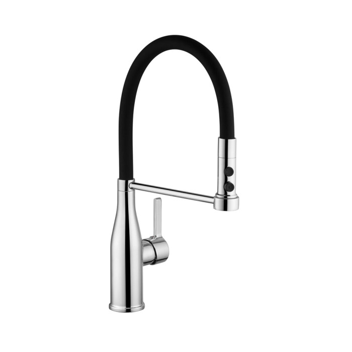 Комплект кухонна мийка Kroner Gebürstet-6050HM + змішувач Ersel-C03111BLK + дозатор Spender-016