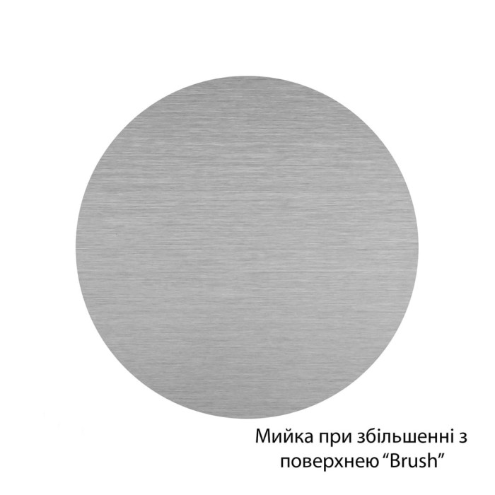 Комплект кухонна мийка Kroner Gebürstet-6350RHM + змішувач Küche-C031BLK + дозатор Spender-ECG049