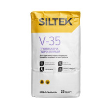 Проникаюча гідроізоляційна суміш Siltek VP-35 (25 кг)