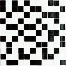 Мозаїка GM 4001 С2 Black-White 300x300x4 Котто Кераміка