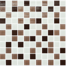 Мозаїка GM 4035 C3 Coffee M-Coffee W-White 300x300x4 Котто Кераміка