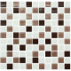 Мозаїка GM 4035 C3 Coffee M-Coffee W-White 300x300x4 Котто Кераміка