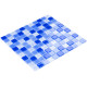 Мозаїка GM 4052 C3 Cobalt m/ Cobalt w/Structure 300х300х4 (25х25) Кераміка Лео УКРАЇНА