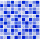 Мозаїка GM 4052 C3 Cobalt m/ Cobalt w/Structure 300х300х4 (25х25) Кераміка Лео УКРАЇНА