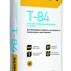 Клей для облицювання камінів та печей Siltek T-84 (25 кг)