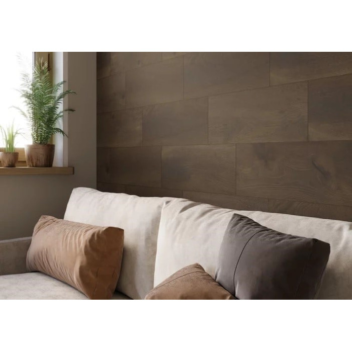 Плитка керамогранітна Flywood Chocolate STR 200x600x8 Paradyz