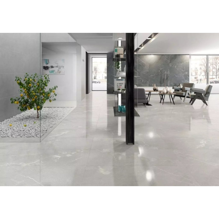 Плитка керамогранітна Dubai Ice 120 LUX 600x1200 Azteca