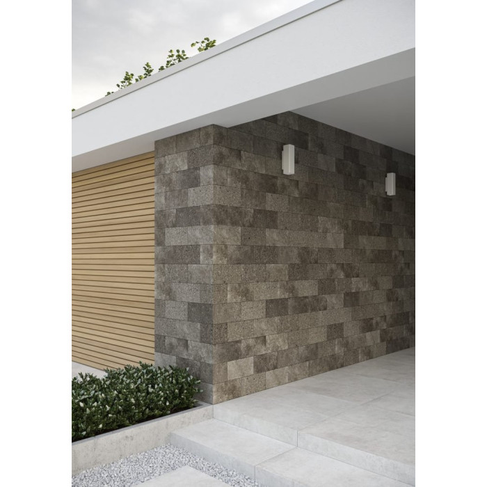 Камінь фасадний Saltstone Grafit 14,8x30x0,9 код 9386 Cerrad