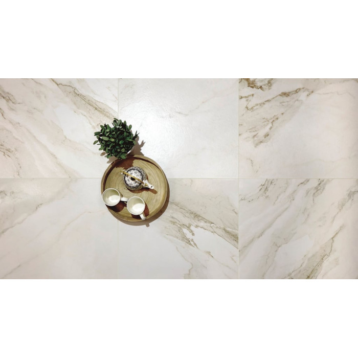 Плитка керамогранітна Calacatta Gold 60 LUX 600x600x11 Azteca