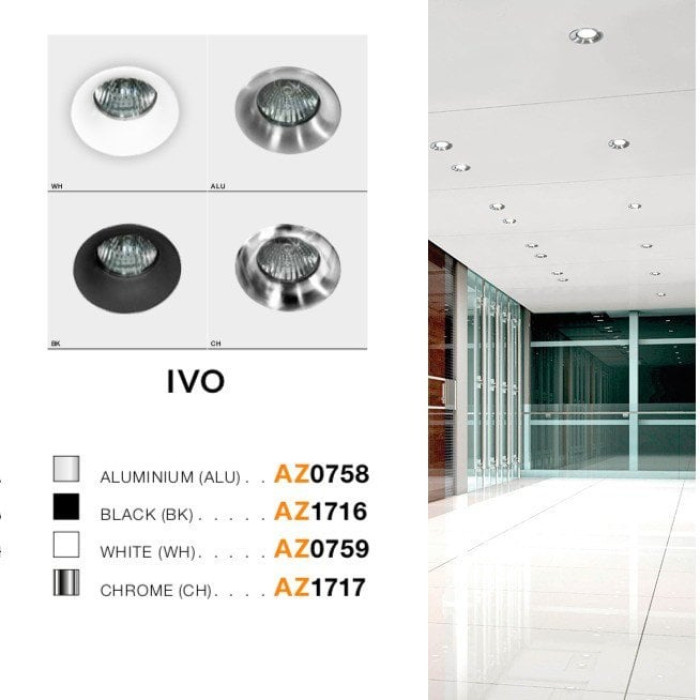Точковий світильник IVO White AZ0759 Azzardo
