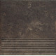 Сходинка пряма Scandiano Brown 295x295x8,5 Paradyz