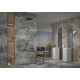 Плитка керамогранітна Endless Time Graphite Silky Cristal LAP 597x597x8 Cerrad