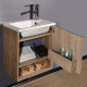 Шафка під умивальник Ion 500 Дуб бруніко Fancy Marble