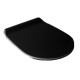 Кришка для унітаза Vignoni soft-close (VI004) Black matt, SIMAS