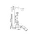 Сифон для ванни click-clack HC2600CLMB McAlpine