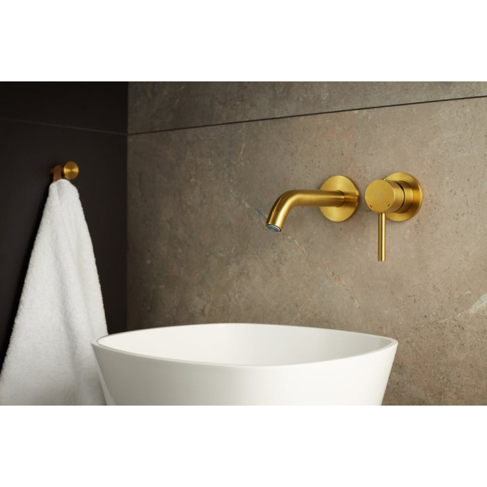 3мішувач для умивальника MOZA GOLD 5039-810-31 KFA ARMATURA