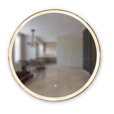 Дзеркало Solar Eclipse LED 80 Natural Oak Luxury Wood