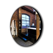 Дзеркало Inox R Black 1000x1000 LED Juergen Mirror