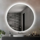 Дзеркало Inox R White + options 800х800 Juergen Mirror