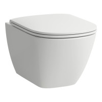 Унітаз підв��сний LUA Rimless Silent Flush 52 см з кришкою soft-close H8660820000001 LAUFEN