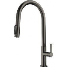 Змішувач для кухні Maris Slim J Clear Water PVD антрацит 120.0736.603 Franke
