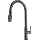 Змішувач для кухні Maris Slim J Clear Water PVD антрацит 120.0736.603 Franke