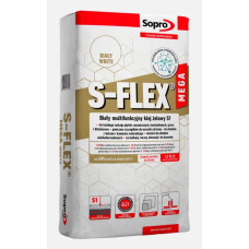 Клей для плитки Sopro S-Flex Mega White 213 (22,5 кг)